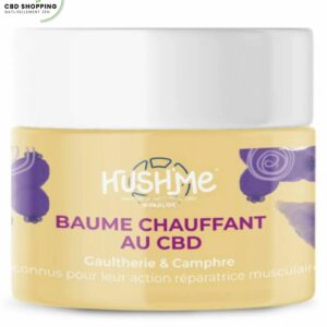 Baume CBD Chauffant au Camphre