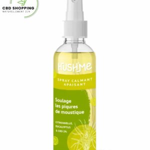 Spray CBD Anti moustique – Double action – Apaise & Protège